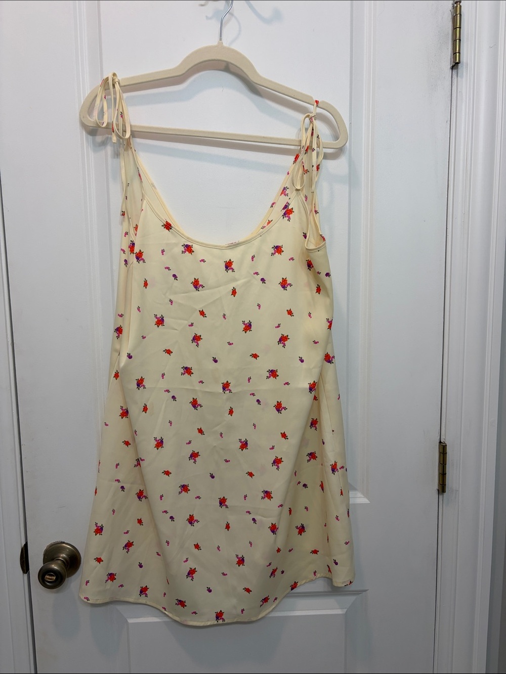 Urban Outfitters Tie-Shoulder Slip Dress